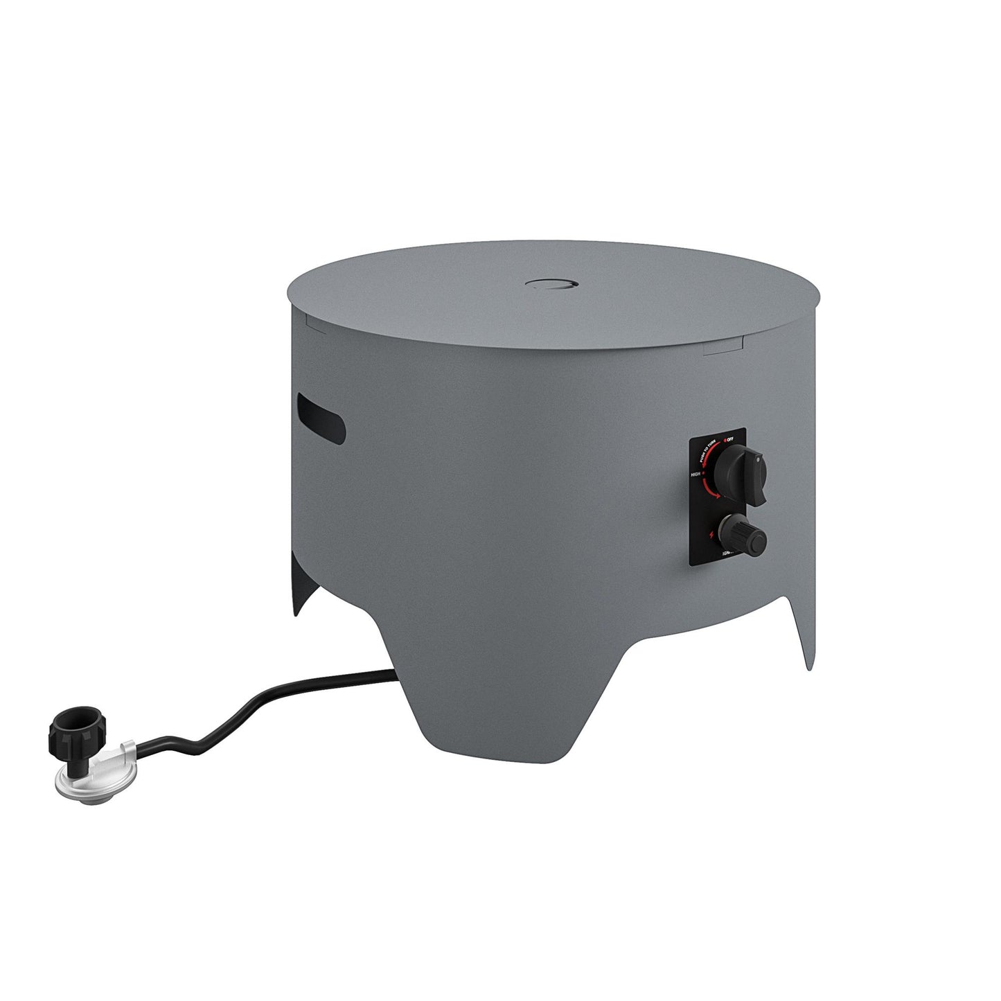 Astra Collection Fire Pit - Dark Gray