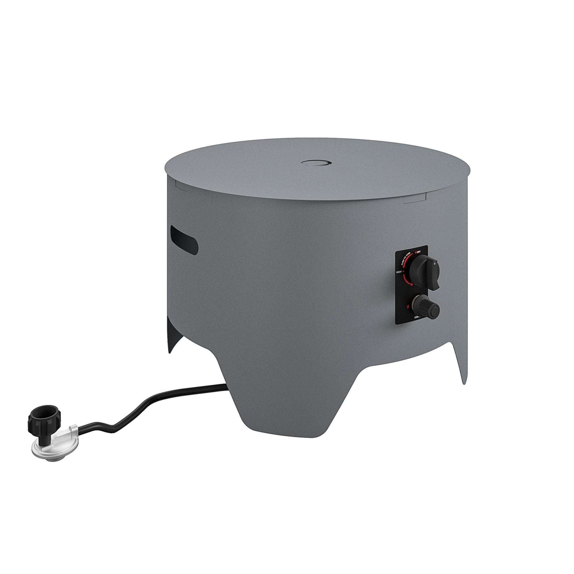 Astra Collection Fire Pit - Dark Gray