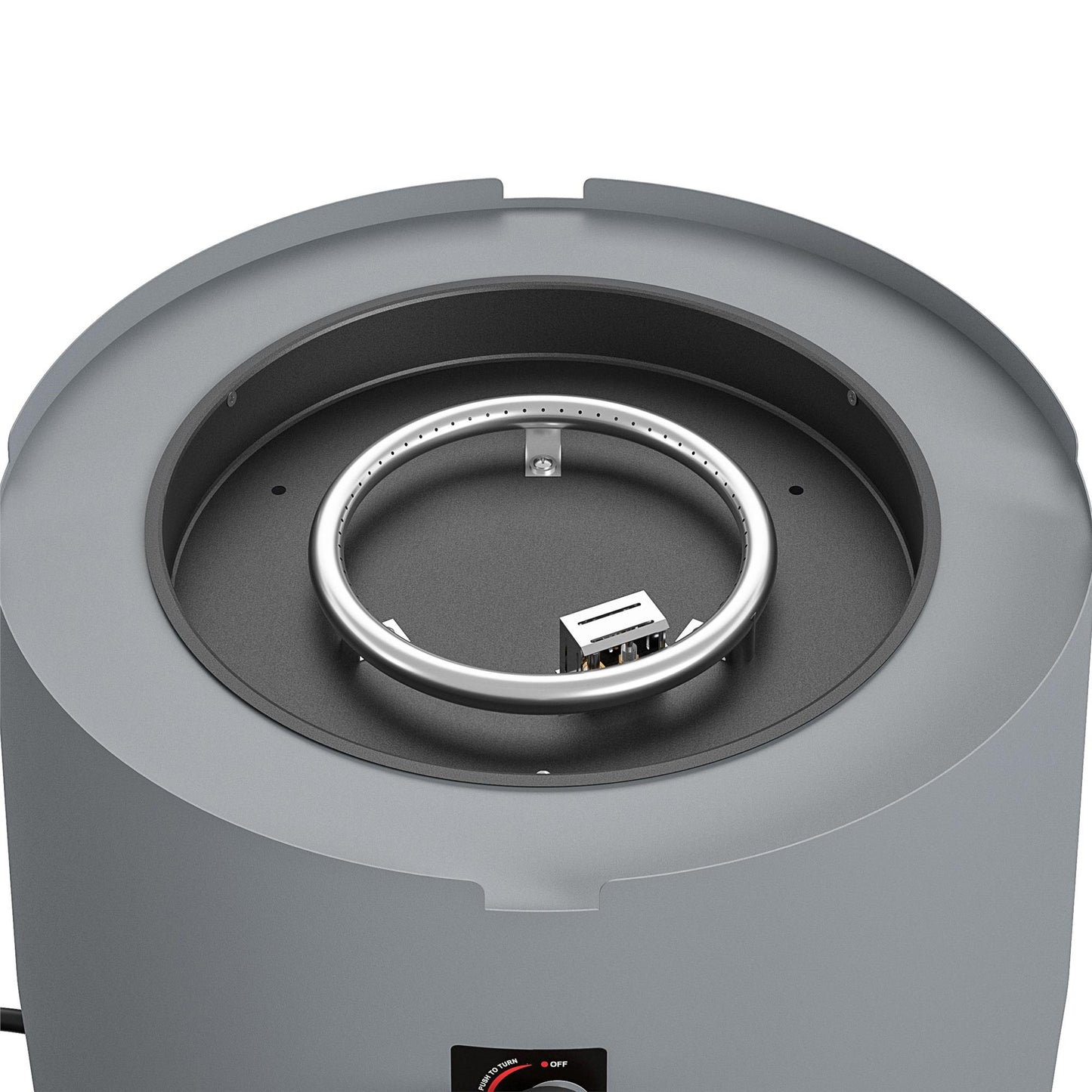 Astra Collection Fire Pit - Dark Gray