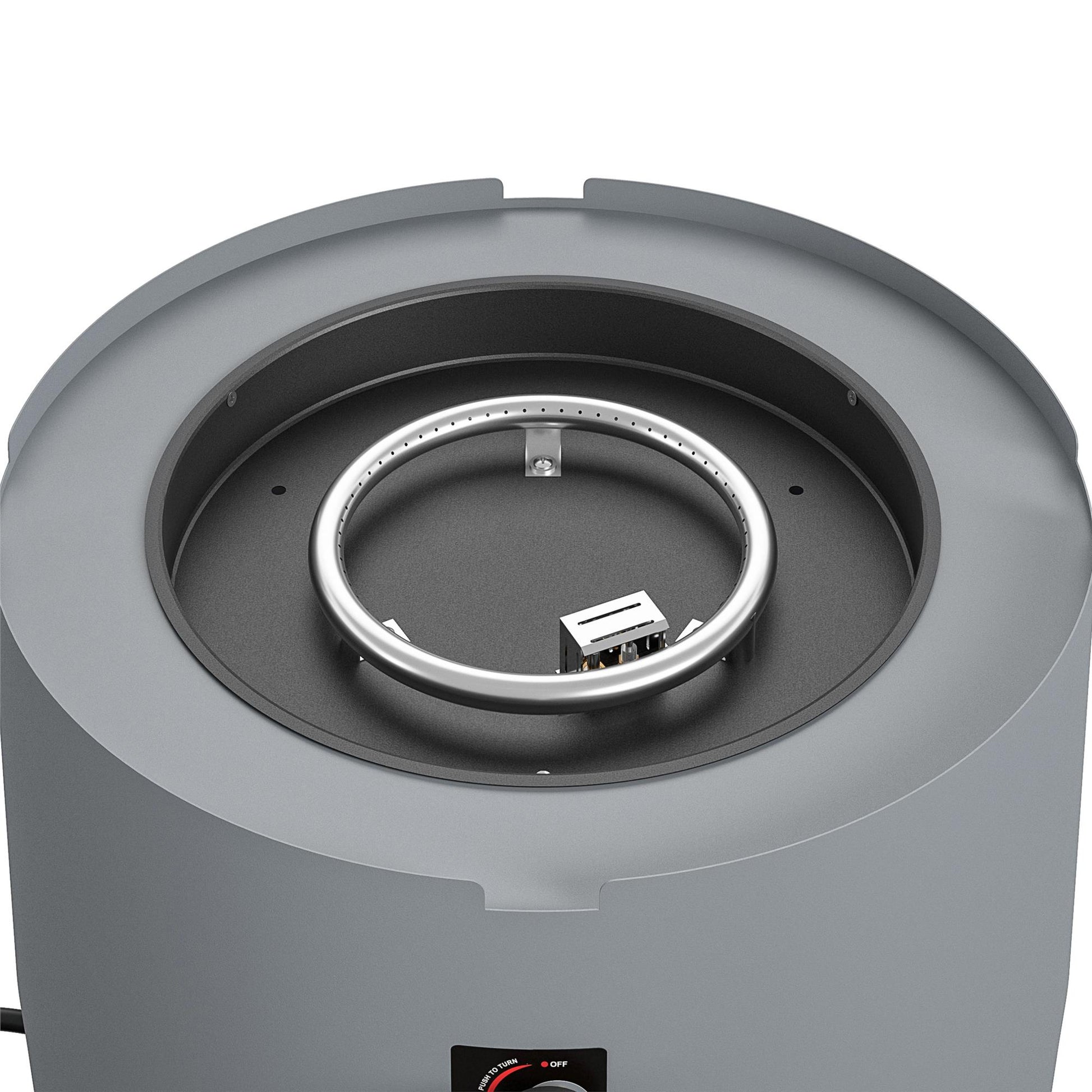 Astra Collection Fire Pit - Dark Gray