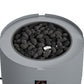Astra Collection Fire Pit - Dark Gray