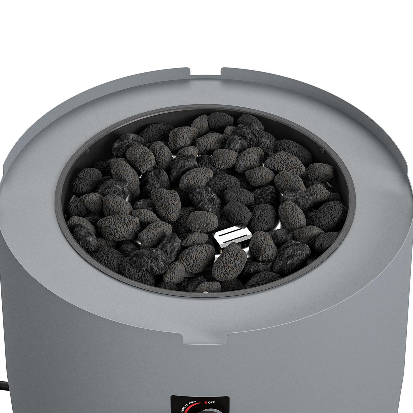 Astra Collection Fire Pit - Dark Gray