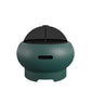 Asher 27" Wood Burning Fire Pit with Grilling Surface - Green