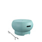 Asher 27" Wood Burning Fire Pit with Grilling Surface - Aqua Haze