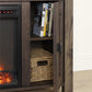 Farmington Electric Fireplace TV Console for TVs up to 50 Inch - Rustic