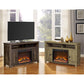 Farmington Electric Fireplace TV Console for TVs up to 50 Inch - Rustic