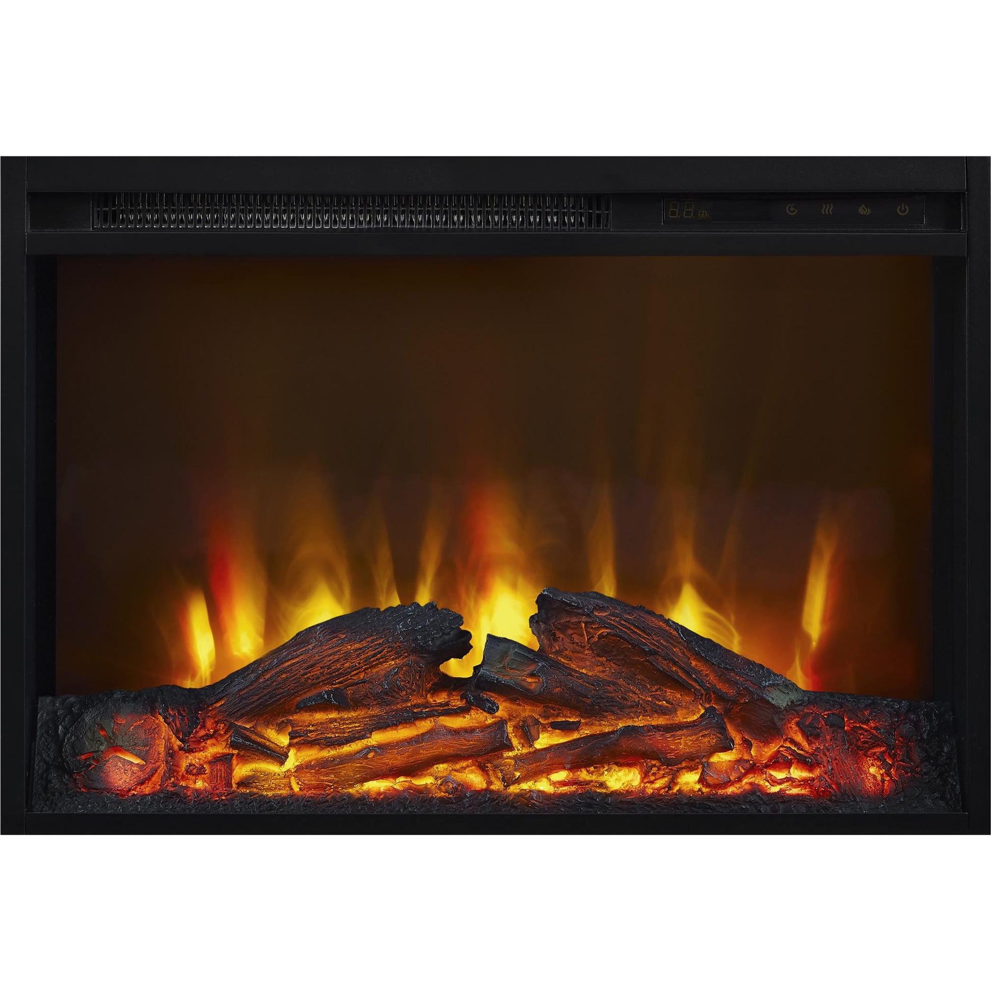Farmington Electric Fireplace TV Console for TVs up to 60 Inch - Rustic