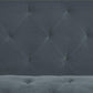 Novogratz Vintage Tufted Sofa Sleeper  - Blue Velvet