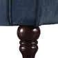 Novogratz Vintage Tufted Sofa Sleeper  - Blue Velvet