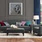Novogratz Vintage Tufted Sofa Sleeper II, Gray Velvet - Dark Gray