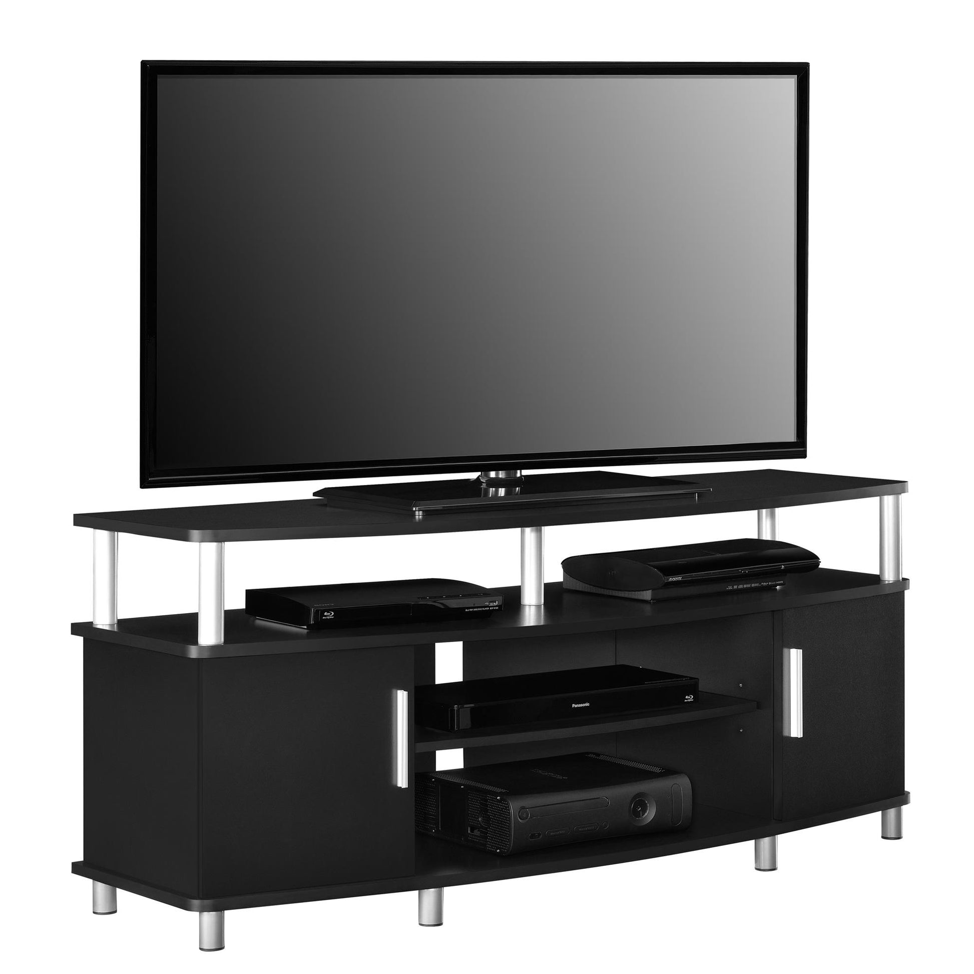 Carson Contemporary TV Stand for TVs up to 50 Inch - Black