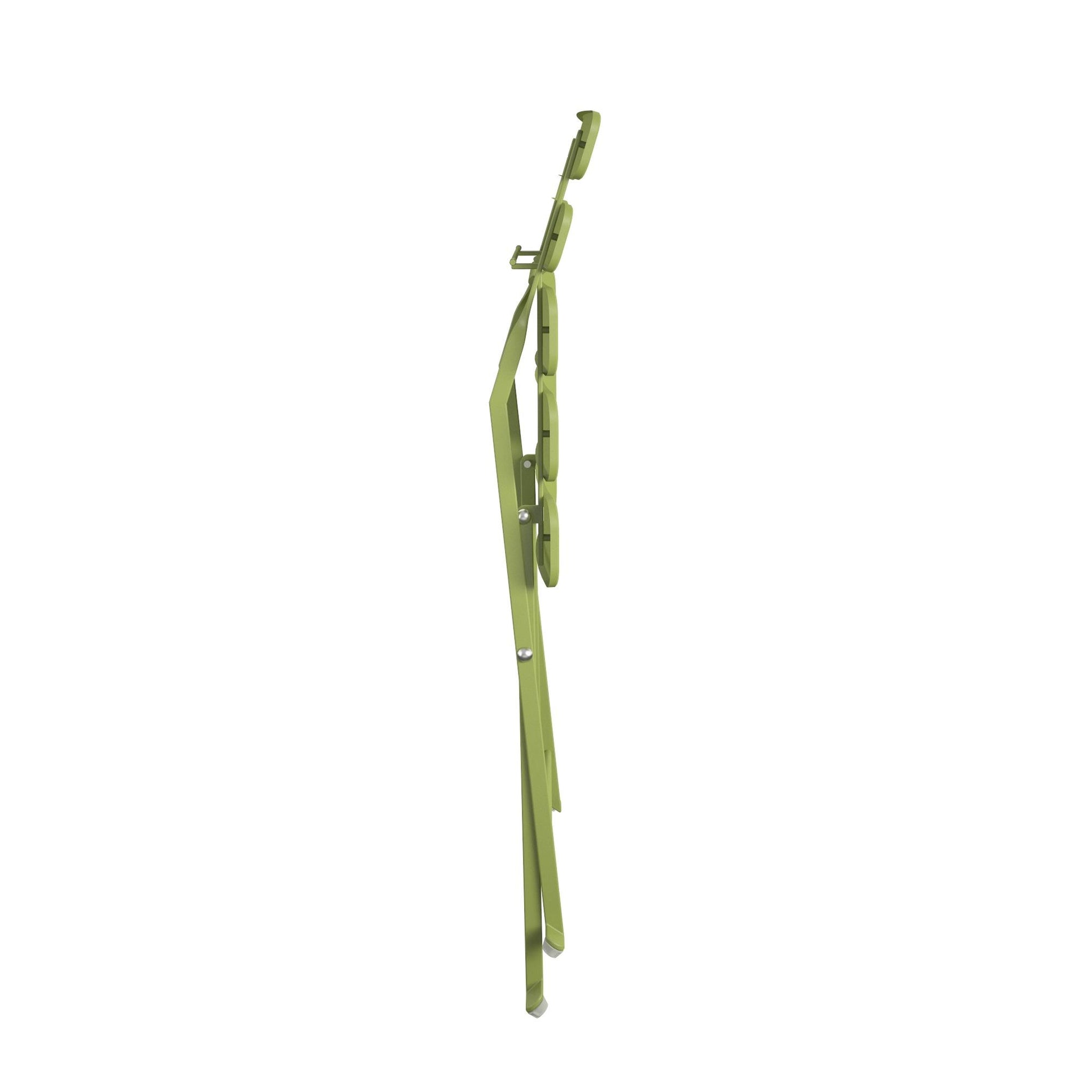 Brennan 3 Piece Bistro Set with 2 Folding Chairs - Kiwi Green