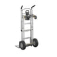 3 in 1 Assist Series Aluminum 4 Wheel Hand Truck with Multiple Positions - Black