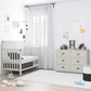Miles Toddler Guardrail to Convert Crib into a Toddler Bed - Graphite Grey