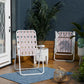 Novogratz Poolside Gossip Collection, Priscilla Folding Chairs, 2-Pack, Rosewater - Rosewater - 2-Pack