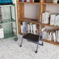 Multi-Step Folding Step Stool with 225 lb Weight Capacity - Navy - 1 Step 