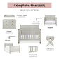 Miles Toddler Guardrail to Convert Crib into a Toddler Bed - Graphite Grey
