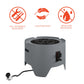 Astra Collection Fire Pit - Dark Gray