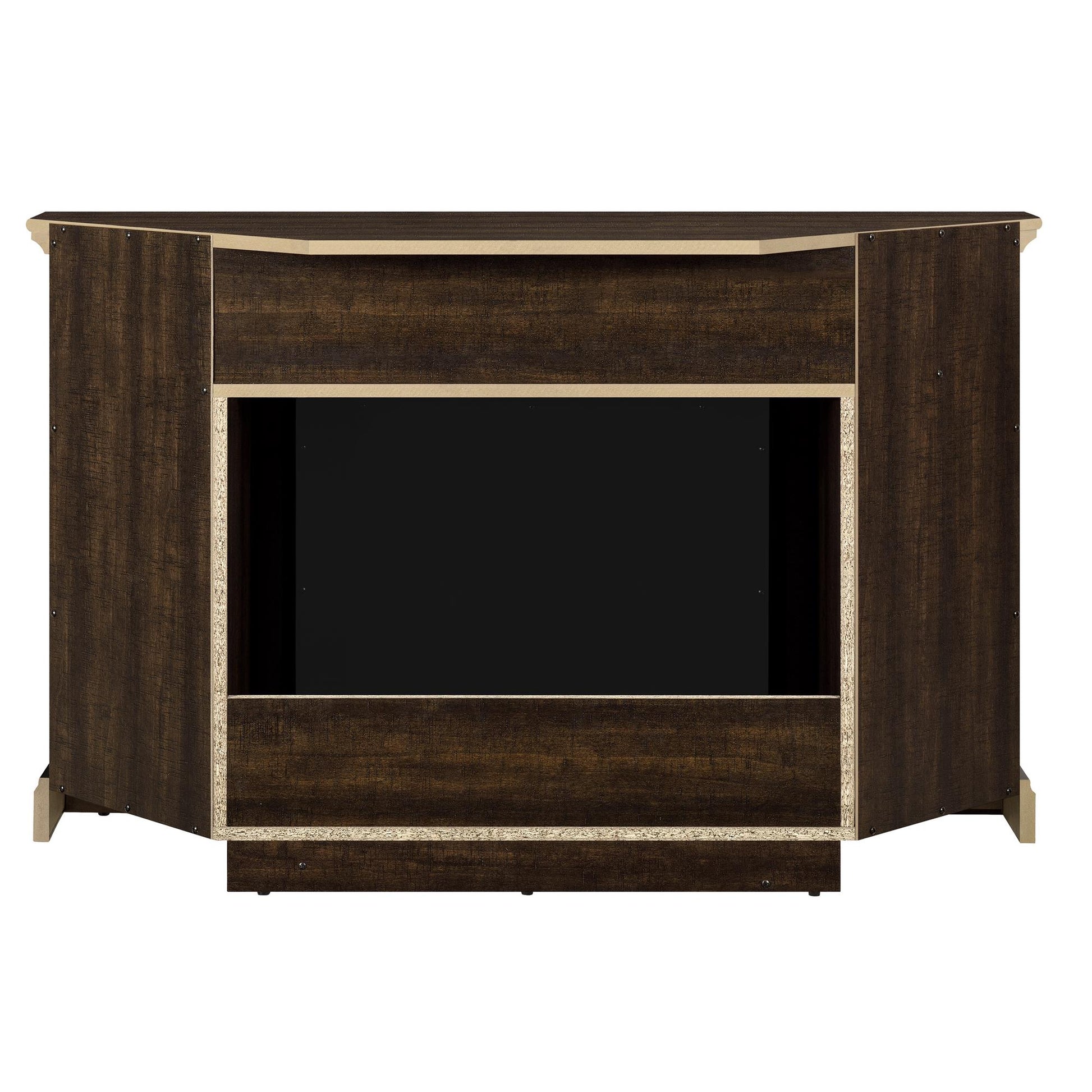 Overland Electric Corner Fireplace for TVs up to 50 Inches - Espresso