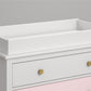 Poppy Changing Table Topper for Nursery Dresser - White