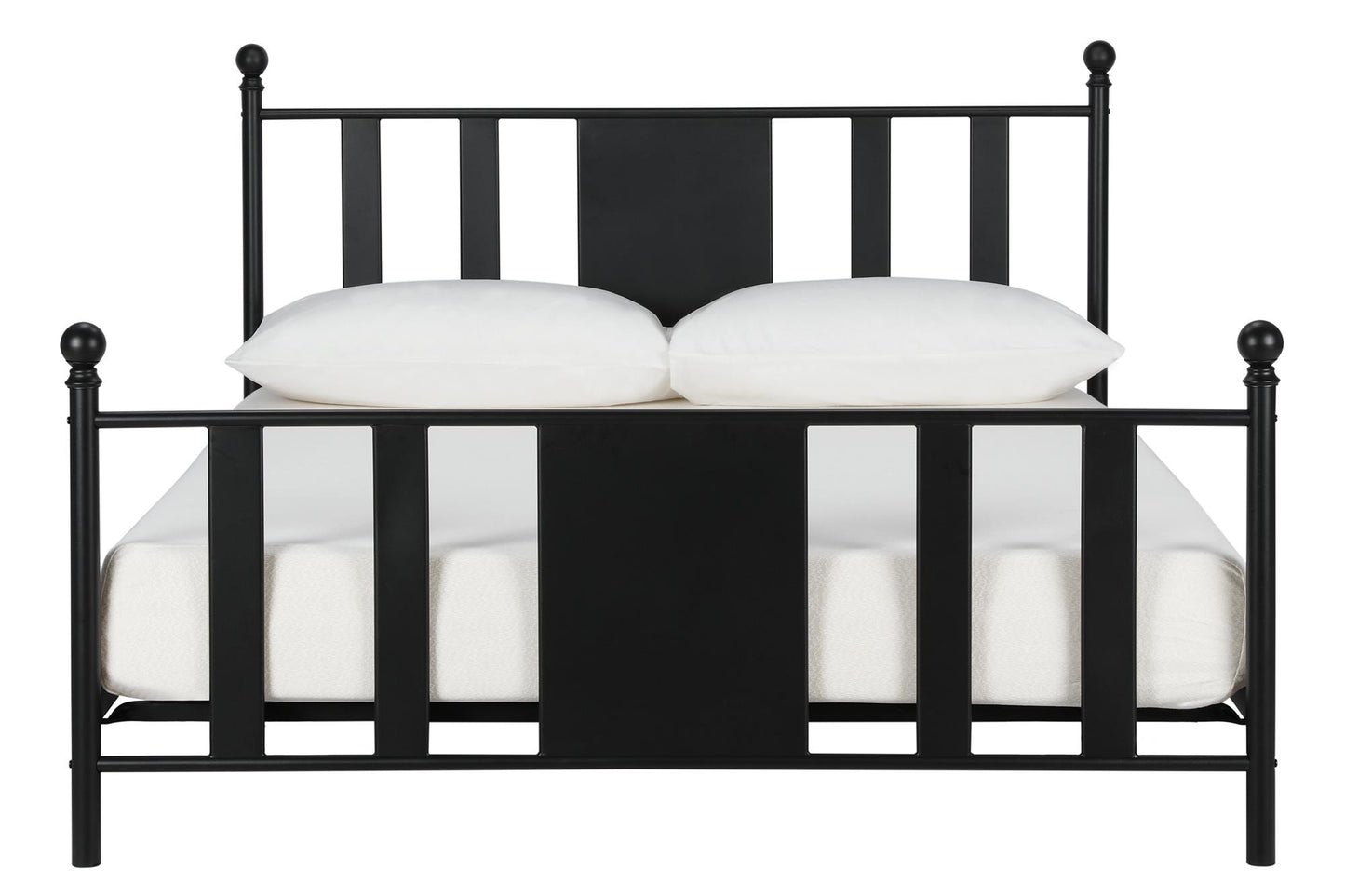 Langham Metal Bed, 7 inch or 11 inch Clearance - Black - Queen