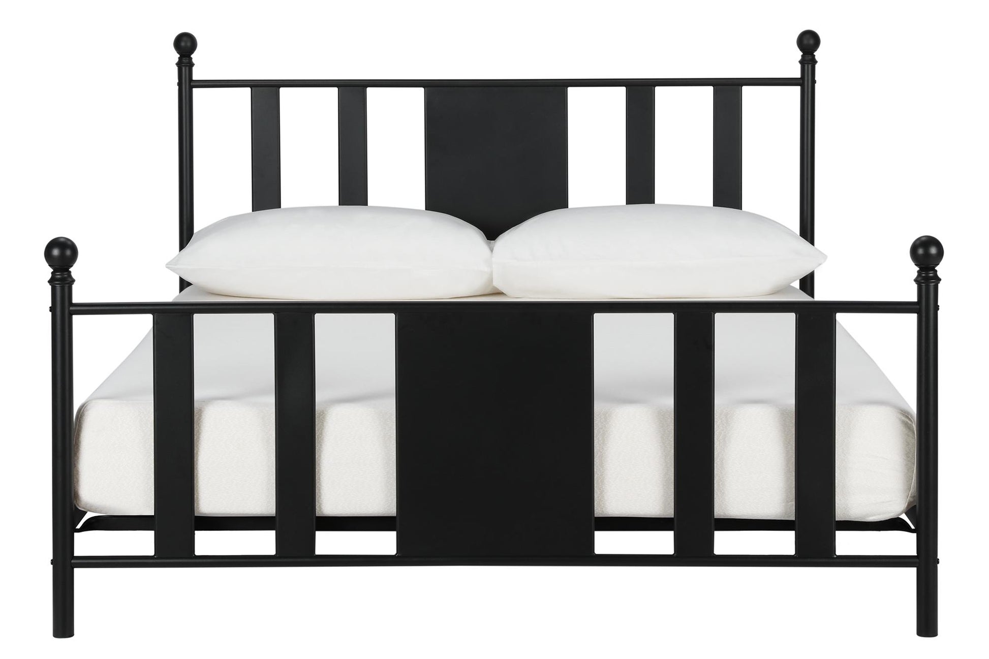 Langham Metal Bed, 7 inch or 11 inch Clearance - Black - Queen