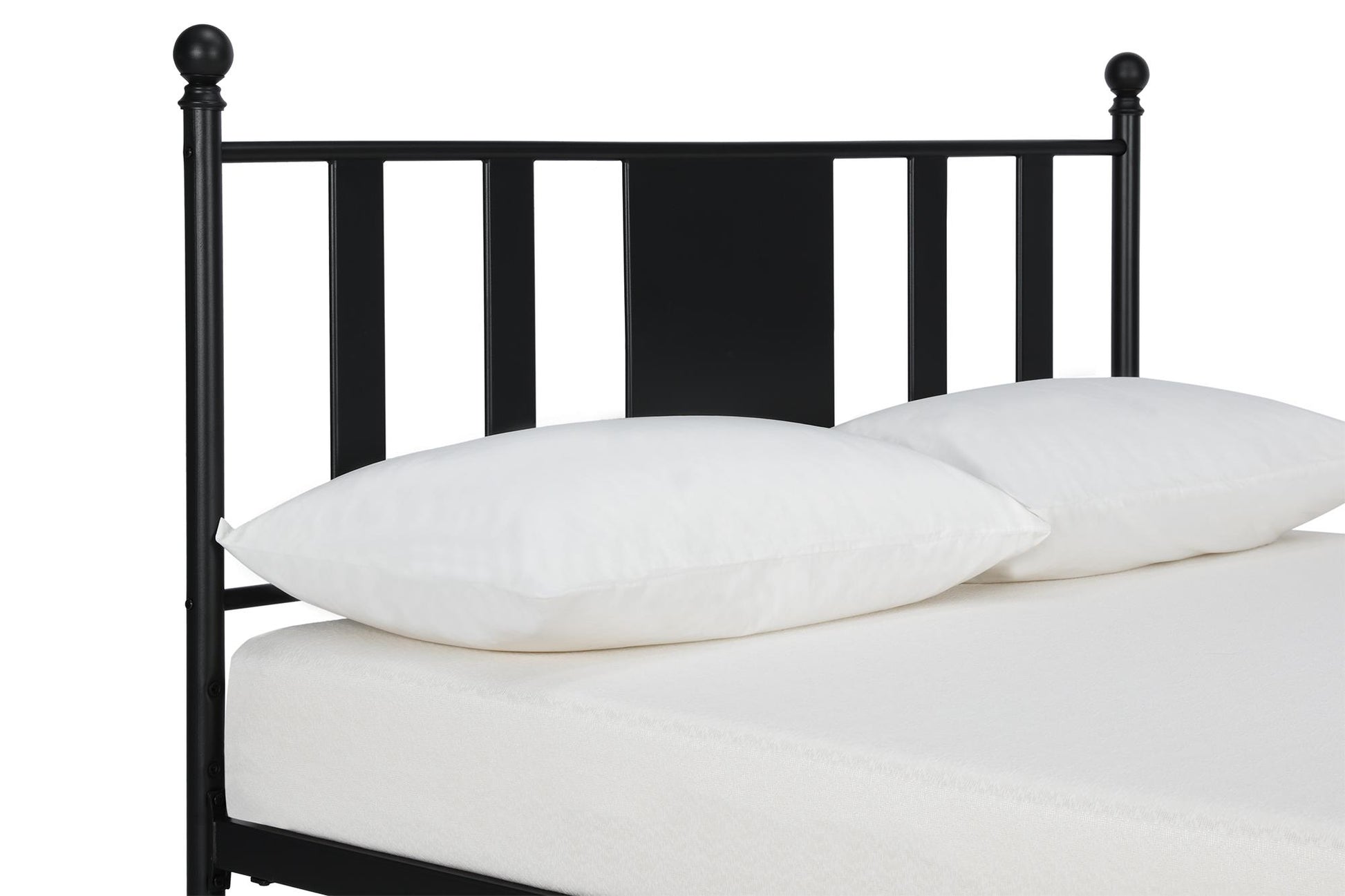 Langham Metal Bed, 7 inch or 11 inch Clearance - Black - Queen