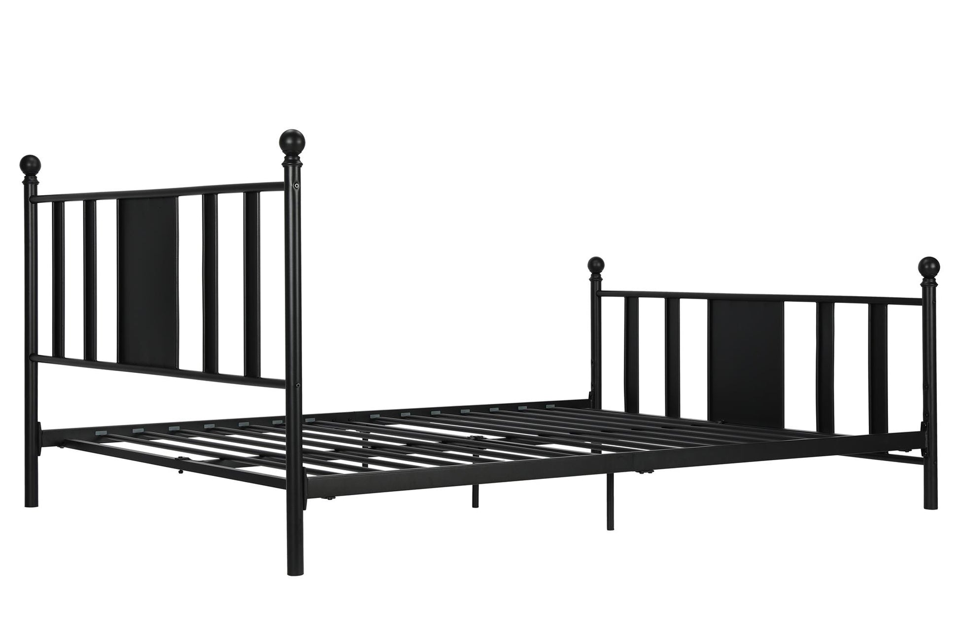 Langham Metal Bed, 7 inch or 11 inch Clearance - Black - Queen