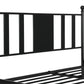 Langham Metal Bed, 7 inch or 11 inch Clearance - Black - Queen