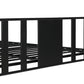 Langham Metal Bed, 7 inch or 11 inch Clearance - Black - Queen