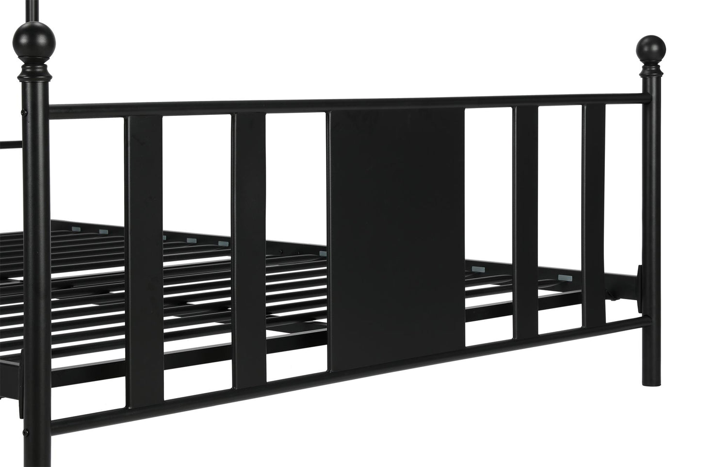 Langham Metal Bed, 7 inch or 11 inch Clearance - Black - Queen