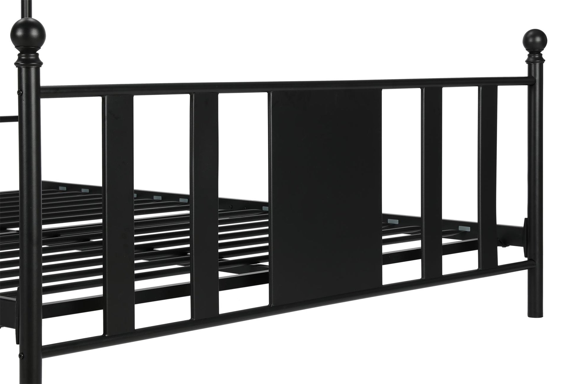 Langham Metal Bed, 7 inch or 11 inch Clearance - Black - Queen
