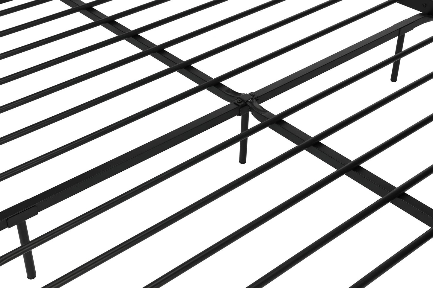Langham Metal Bed, 7 inch or 11 inch Clearance - Black - Queen