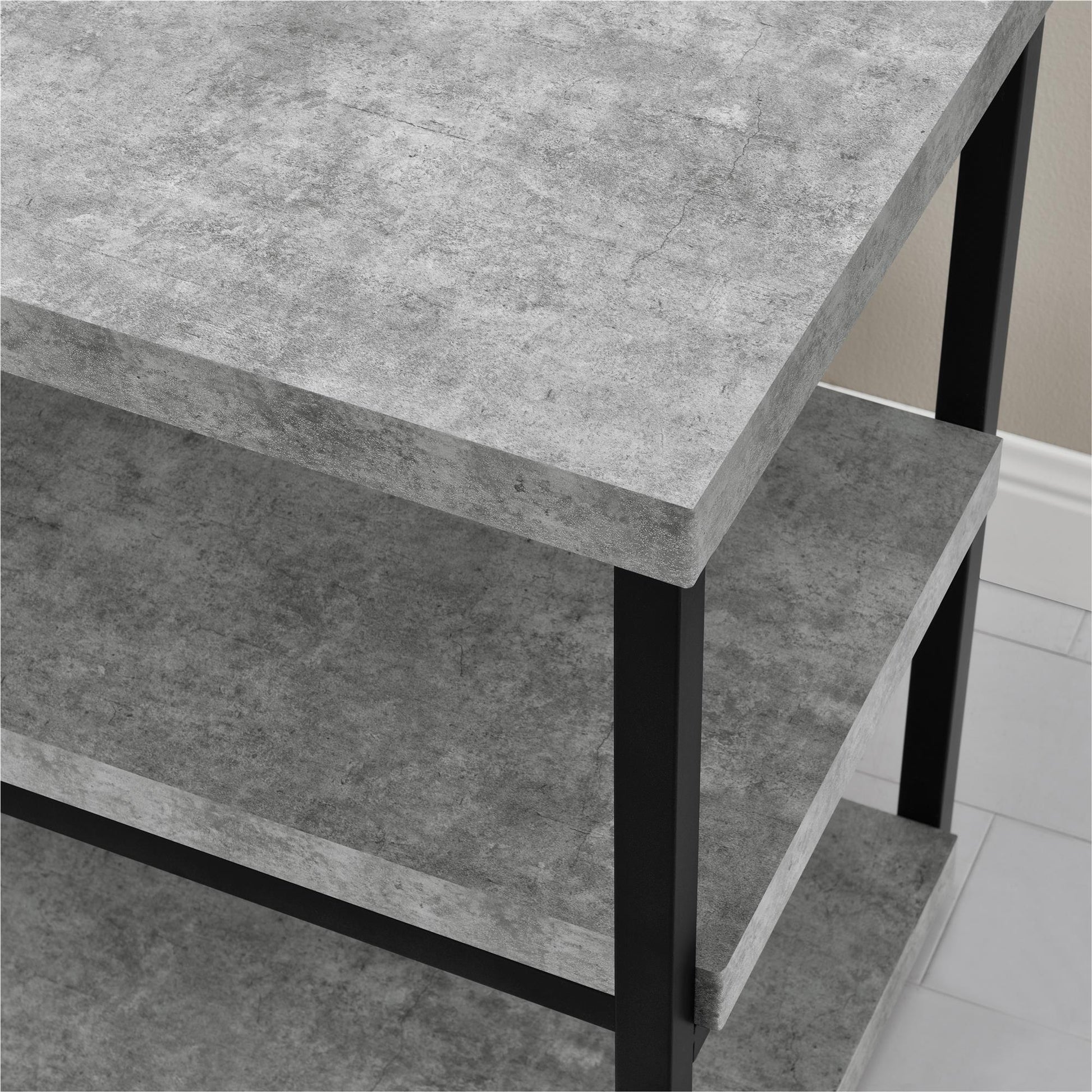 Ashlar TV Stand for TVs up to 65 Inch - Light Concrete