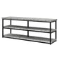Ashlar TV Stand for TVs up to 65 Inch - Light Concrete