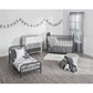 Monarch Hill Poppy 3 Drawer Changing Table with 2 Sets of Knobs - Gray