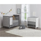 Monarch Hill Poppy 3 Drawer Changing Table with 2 Sets of Knobs - Gray