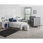 Monarch Hill Poppy 6 Drawer Dresser with 2 Sets of Knobs - Gray