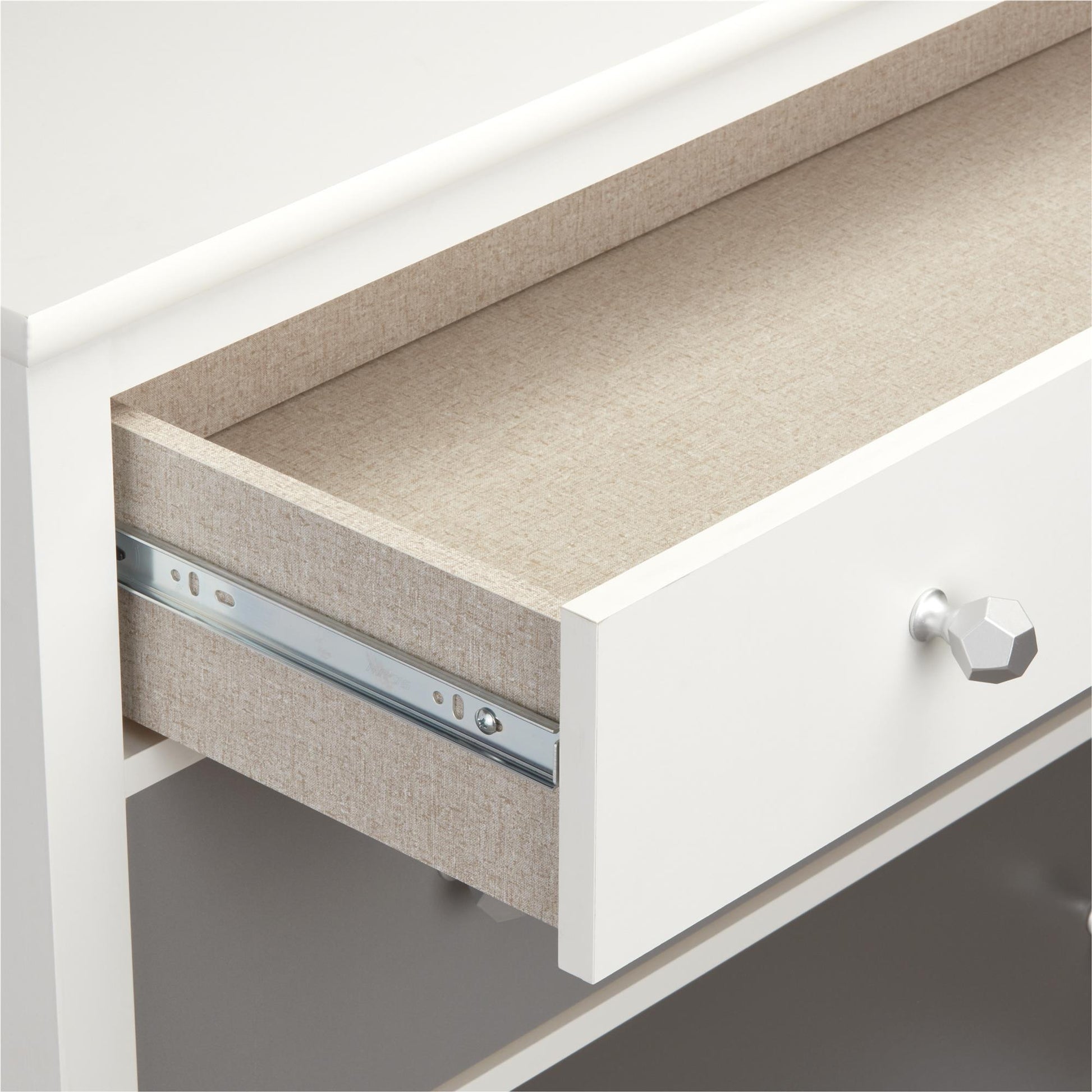 Monarch Hill Poppy 3 Drawer Changing Table with 2 Sets of Knobs - Gray
