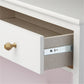 Monarch Hill Poppy 3 Drawer Changing Table with 2 Sets of Knobs - Pink