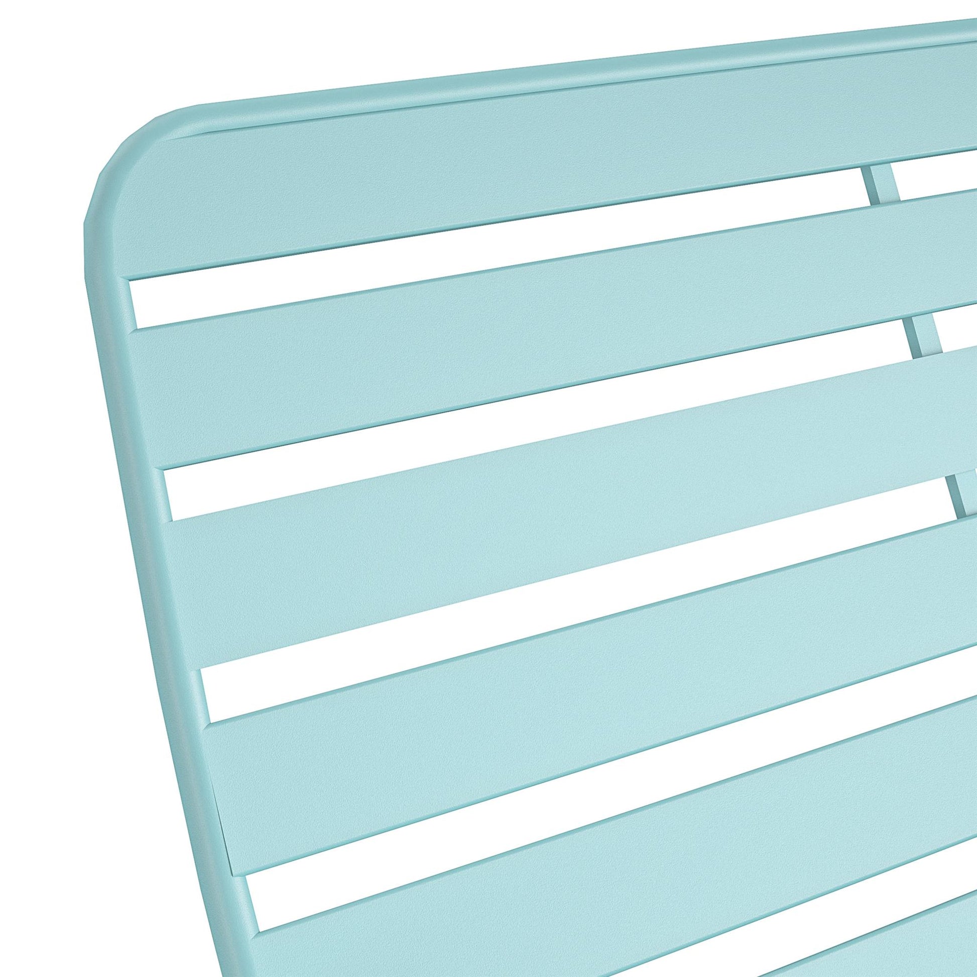 Poolside Gossip Roberta Outdoor/Indoor Rocker Loveseat - Aqua Haze - 1-Pack