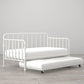 Monarch Hill Wren Metal Daybed and Trundle Set - White - Twin