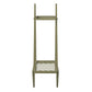 Botanika Plant Stand with 2 Metal Shelves for Potted Flowers - Olive Green