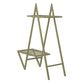 Botanika Plant Stand with 2 Metal Shelves for Potted Flowers - Olive Green