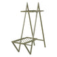 Botanika Plant Stand with 2 Metal Shelves for Potted Flowers - Olive Green