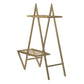 Botanika Plant Stand with 2 Metal Shelves for Potted Flowers - Gold