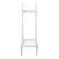 Botanika Plant Stand with 2 Metal Shelves for Potted Flowers - White