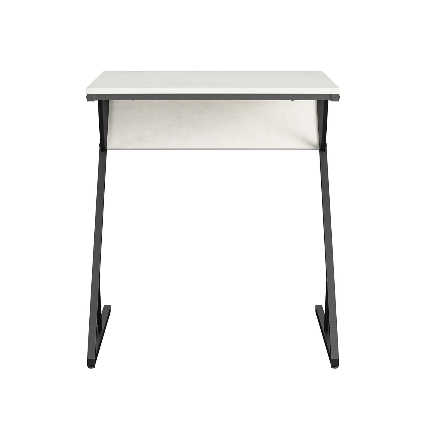 Regal Accent Table/Laptop Desk, Plaster/Gunmetal - Plaster
