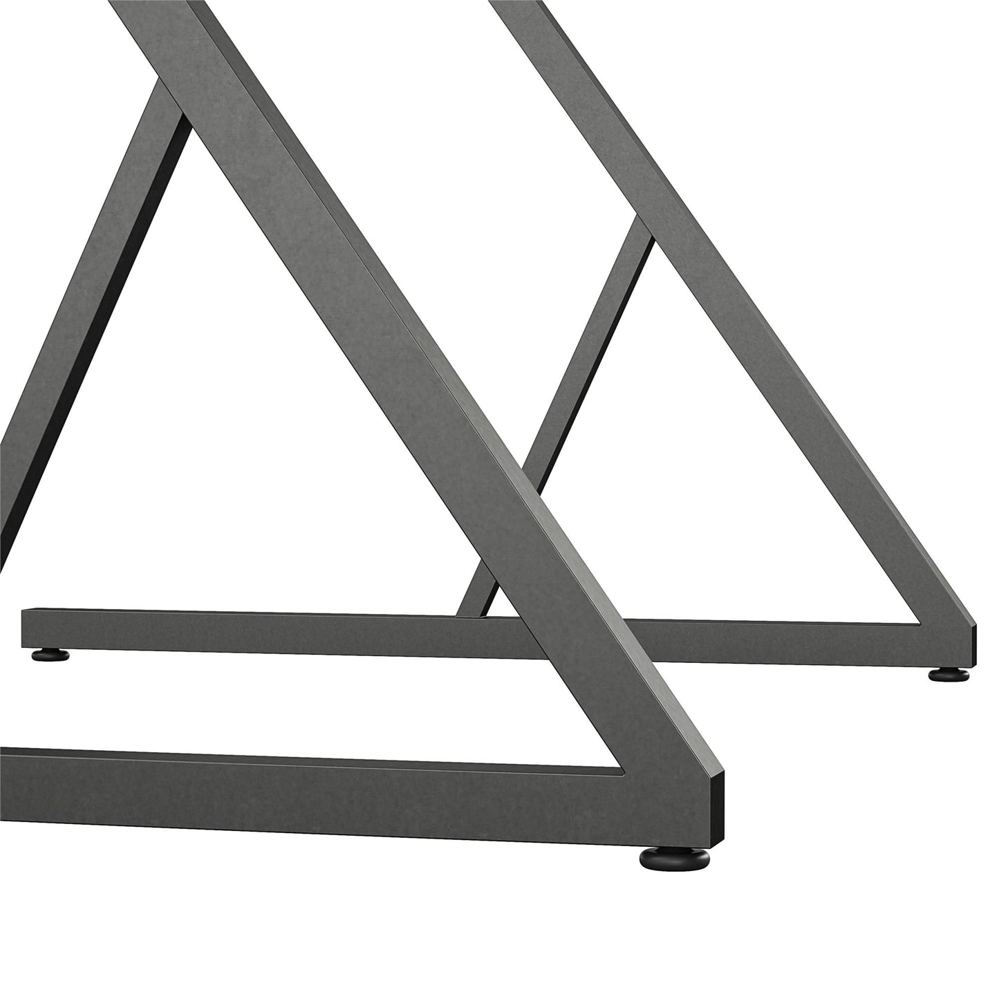 Regal Accent Table/Laptop Desk, Plaster/Gunmetal - Plaster