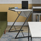 Regal Accent Table/Laptop Desk, Plaster/Gunmetal - Plaster